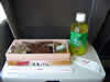 A box lunch on a train!